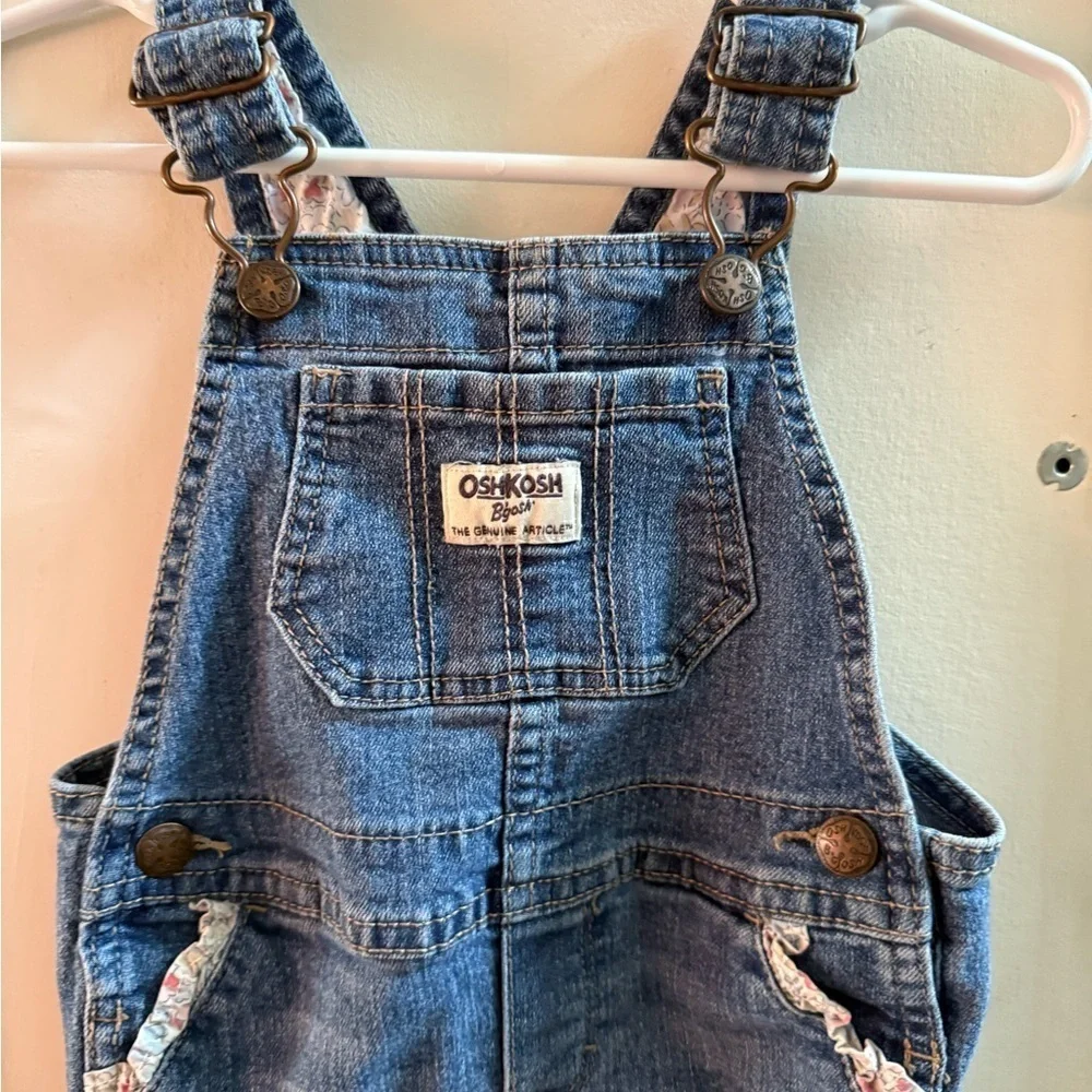 Girls Oshkosh B’Gosh Denim Overalls